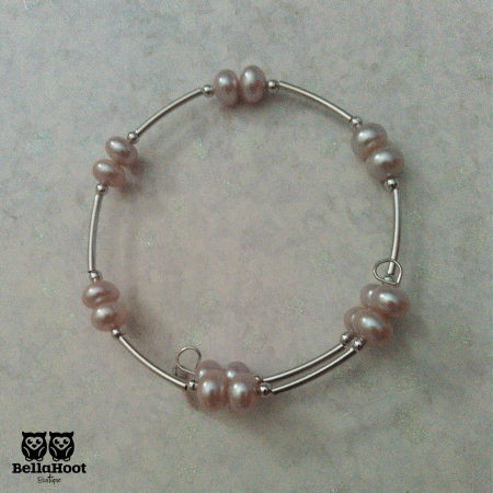 Faithfully Wrapped Bracelet - Petal Faithfully Wrapped Bracelet - Petal